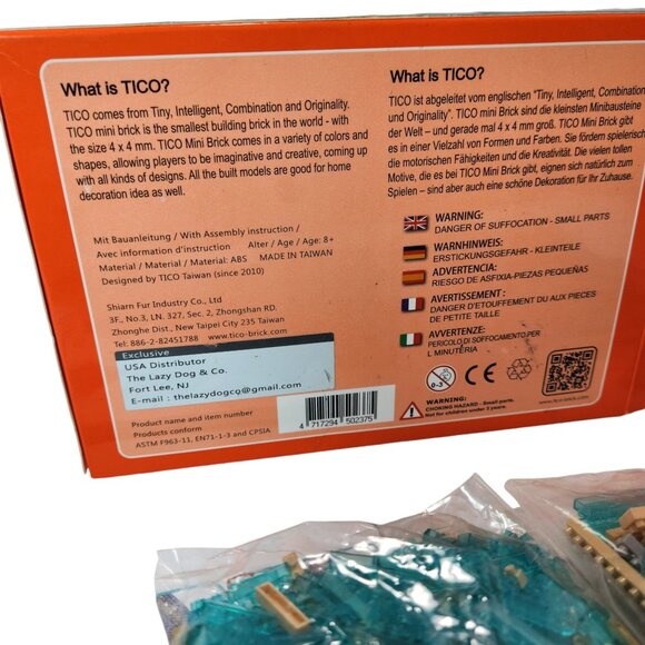 TICO T-1508 Statue of Liberty 1000+ Piece 3D Puzzle Sealed Contents/Open Box - Picture 11 of 11